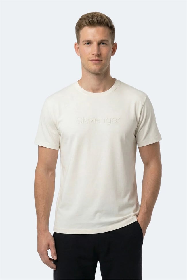 Slazenger Zuranis Beyaz  Erkek T-Shırt