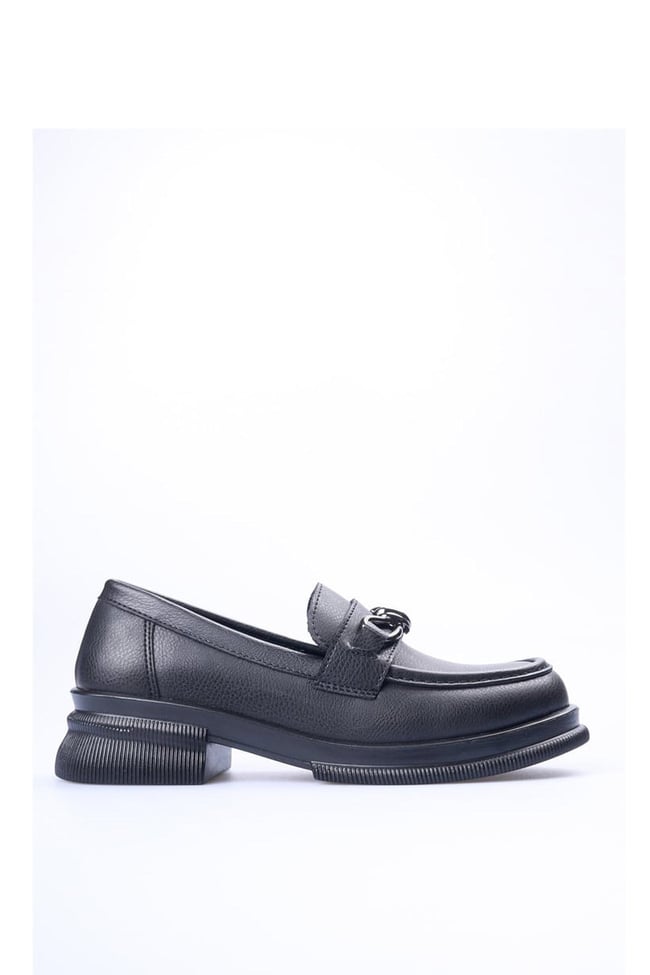 Swell Soft 02 181 Siyah Kadın Loafer Ayakkabı