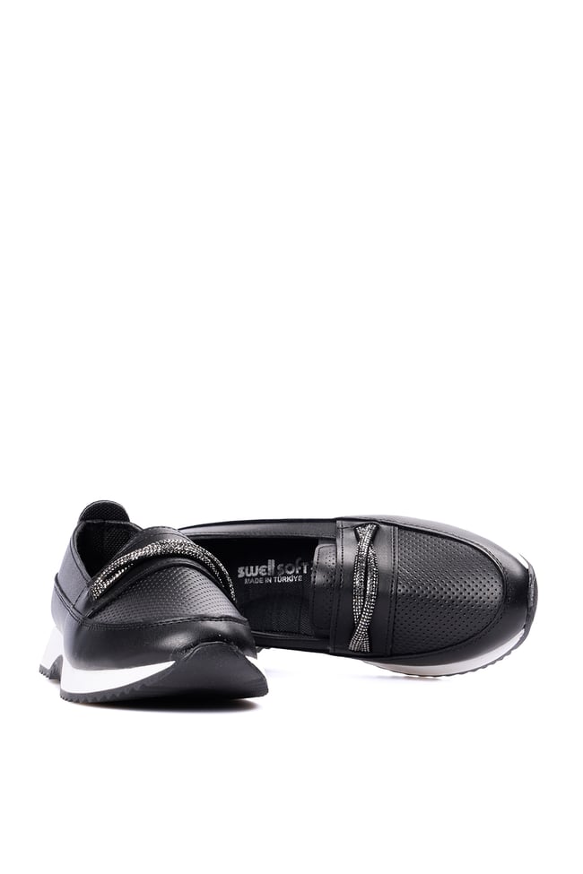 Swell Soft 17 061 Sıyah Byz Bayan Casual Ayakkabı