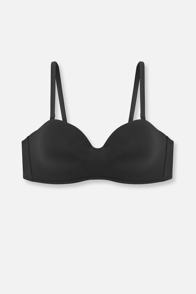 Trend 2560 Siyah Kadın Mikro Lotus Kap Sütyen