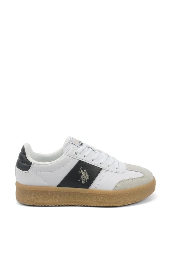 Us Polo A10203024912010 5F Samıra 5Pr Beyaz Kadın Sneaker Ayakkabı