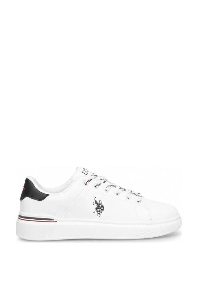 Us Polo A10215682112010 6M Arsen 6Fx Beyaz Erkek Havuz Taban Sneaker Ayakkabı