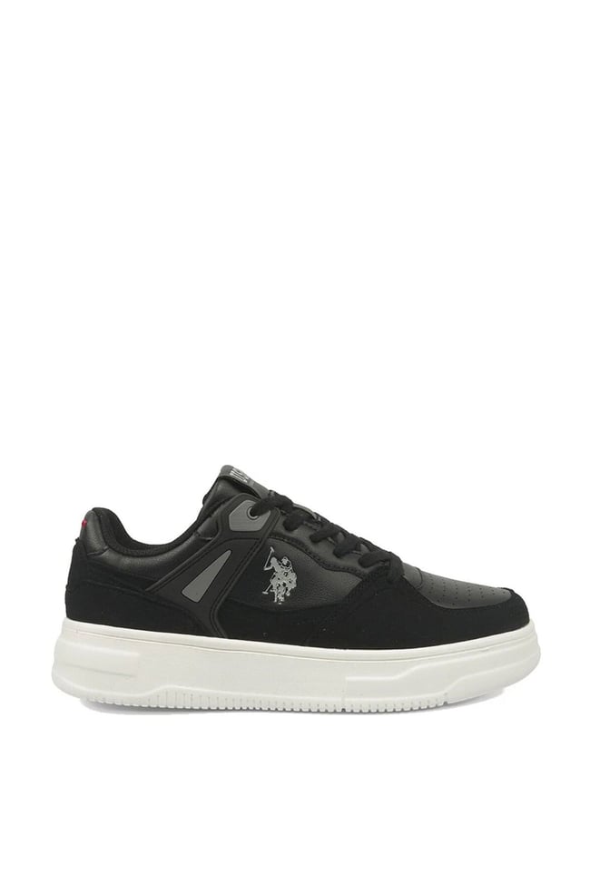 Us Polo A10215696612010 6M Lean 6Fx Sıyah Erkek Sneaker Ayakkabı