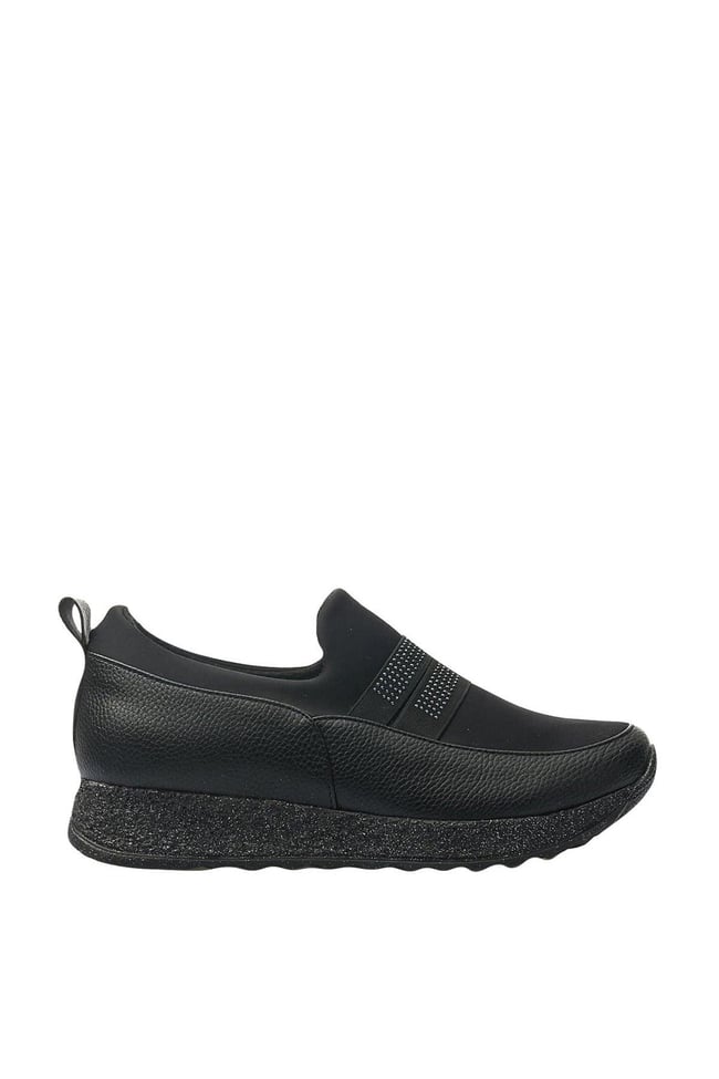 White Line 115-510 Siyah Kadın Casual Ayakkabı
