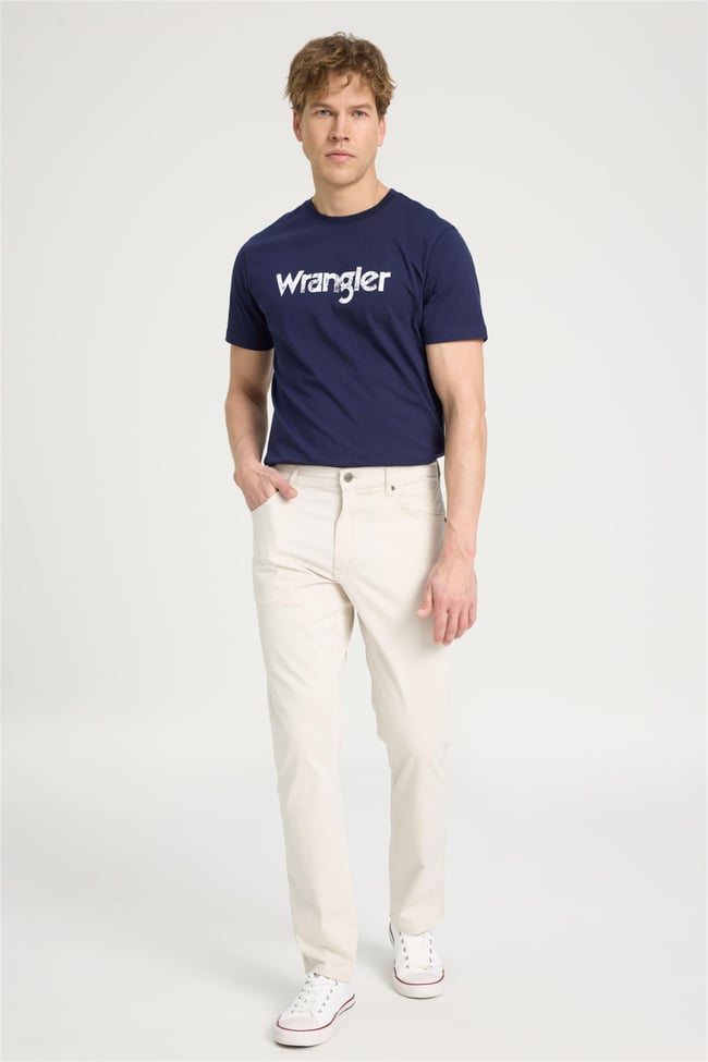 Wrangler W12S Texas Slım B26 Vapour Grey Erkek Pantolon