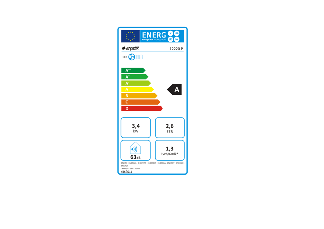 Arçelik 12220 P Mobil Klima