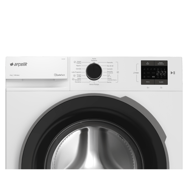 Arçelik 8100 MX Çamaşır Makinesi