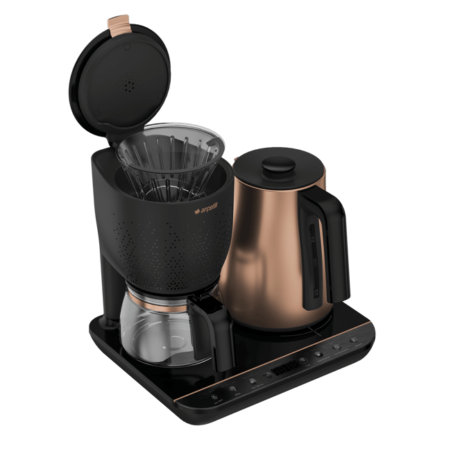 Arçelik CFM 9147 B Gurme Otomatik Çay & Filtre Kahve Makinesi
