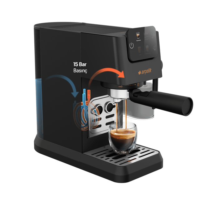 Arçelik Imperium Barista EM 3353 Yarı Otomatik Espresso Makinesi
