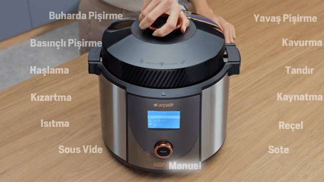 Arçelik MC 6251 Gurme Şef Pro Çok Amaçlı Pişirici