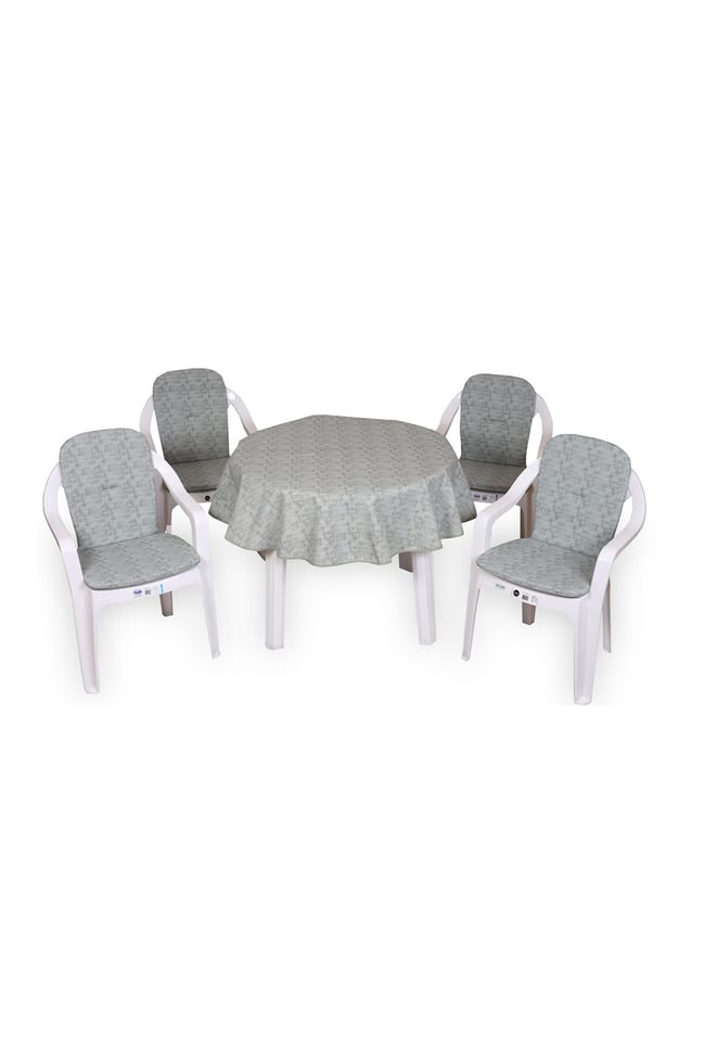 Belde Delüks ( 4+1 ) Masa Örtülü Midiset S.Yeşili-3381