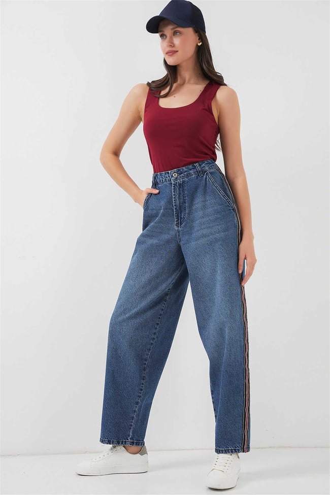 Bıgdart Y25 6700 Mavi Kadın Kot Pantolon
