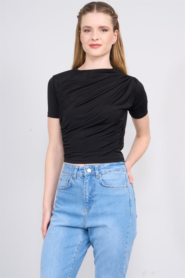 Bıgdart Y25 945 Sıyah Kadın Bluz