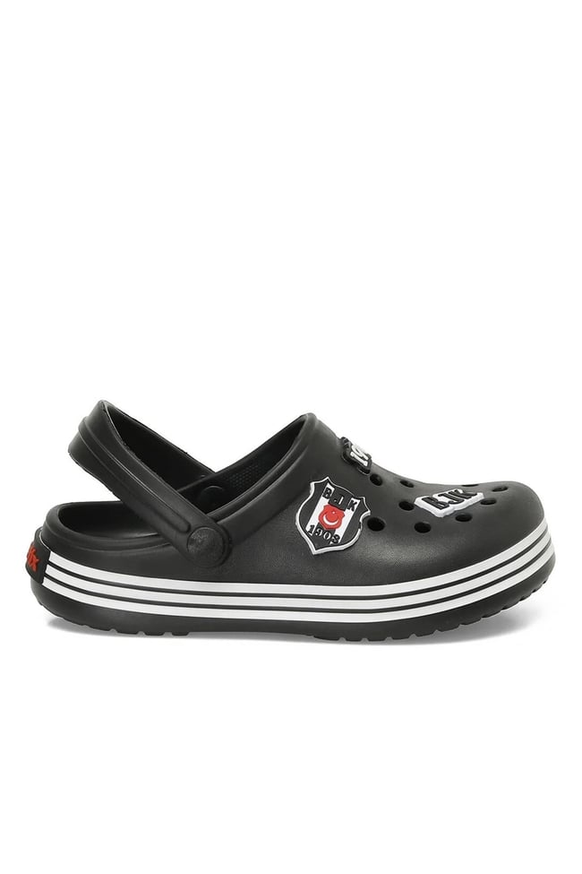 Bjk 5M Berta J Iı Bjk F 5Fx Siyah Filet Erkek Çocuk Crocs Terlik
