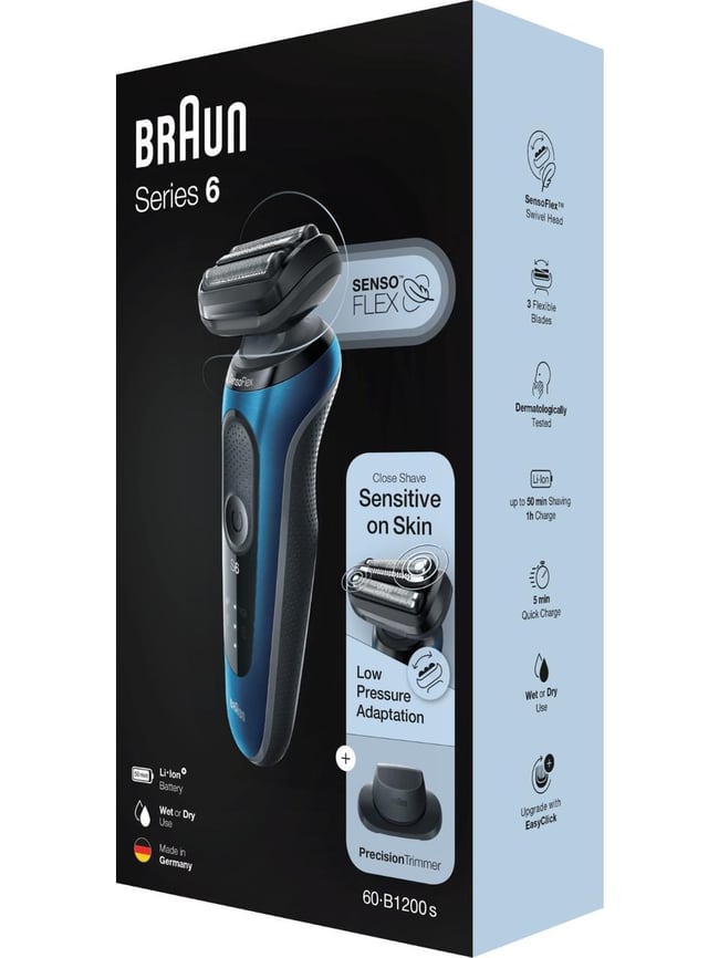 Braun Seri 6 B1200s Islak Kuru Tıraş Makinesi
