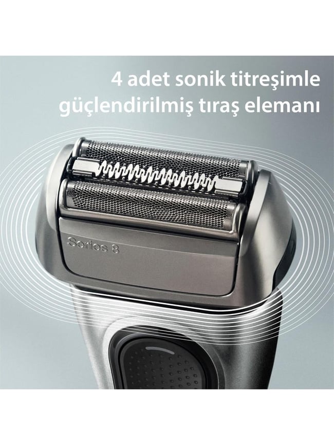 Braun Series 8 8517S Islak ve Kuru Tıraş Makinesi