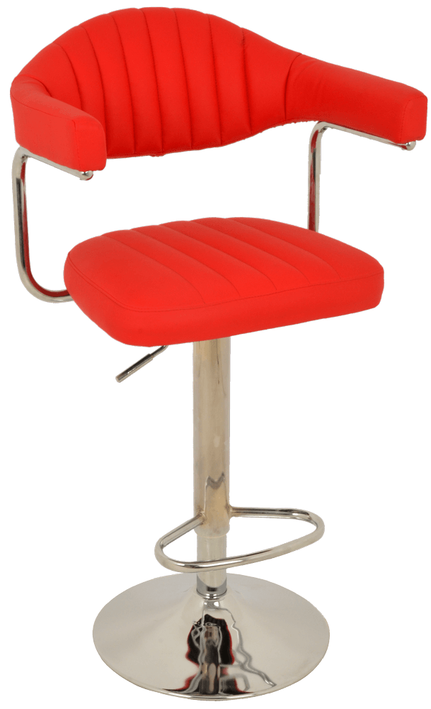 Bürocci Bar Sandalyesi-Kırmızı-9600S0116
