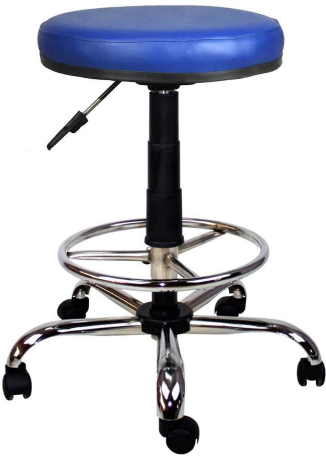 Bürocci Metal Ayaklı Yüksek Tabure-Lacivert-2999T0109