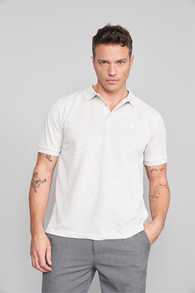 Chester Polo 2742-L Erkek Polo Yaka Pike T-Shirt Karmelanj %100 Pamuk