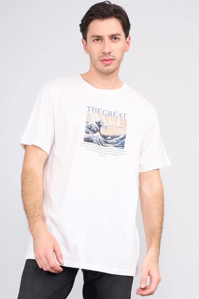 Çetinkaya Chester Polo 4205 Unisex Bisiklet Yaka Pamuk Lisans T-shirt Şeker Kasar