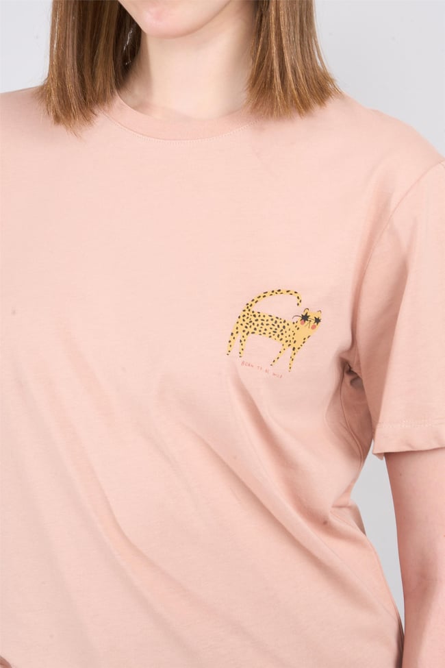 Çetinkaya Fithit 8414 Bayan Bisiklet Yaka 30/1 Penye Süprem Regular T-shirt Camel