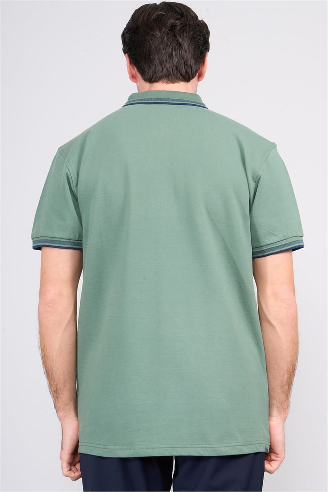 Chester Polo 3894 Erkek Polo Yaka 30/1 Penye Pike T-shirt Çağla
