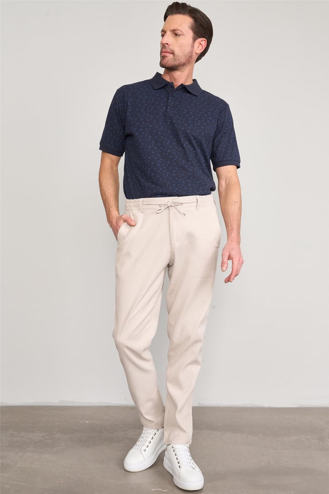 Chester Polo 6320 Erkek Jogger Pantolon Bej