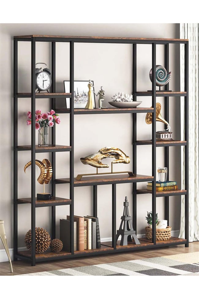 Deconode Charm Kitaplık Kahverengi DN1055K