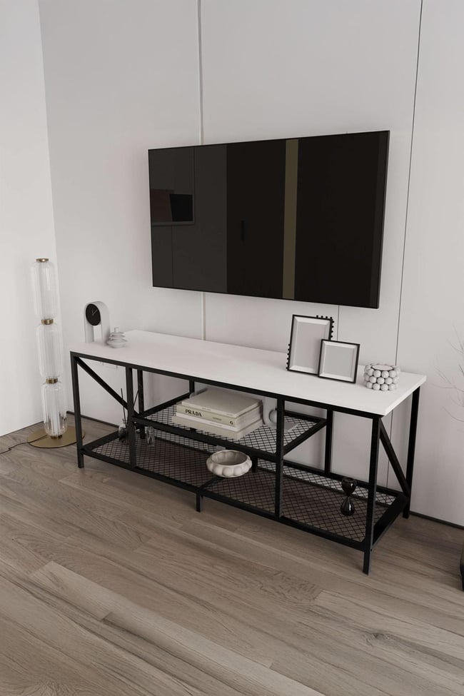 Deconode Clara Konsol Siyah- Beyaz DN1120SB
