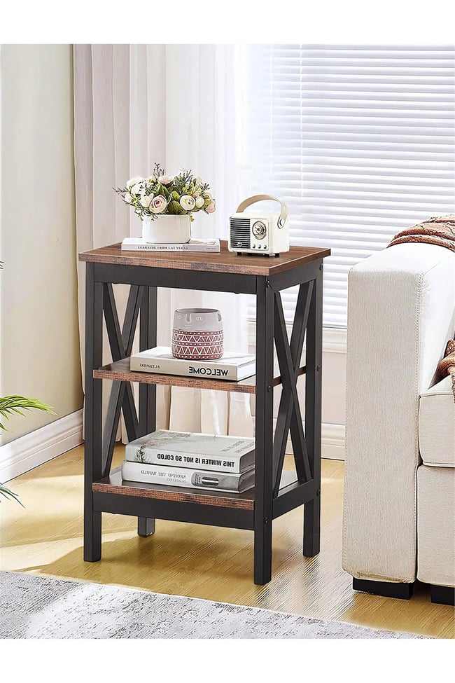 Deconode Classy Yan Sehpa Kahverengi DN1048K
