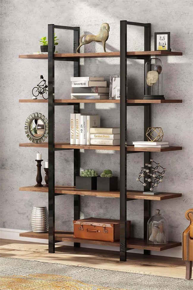 Deconode Serene Kitaplık Kahverengi DN1073K