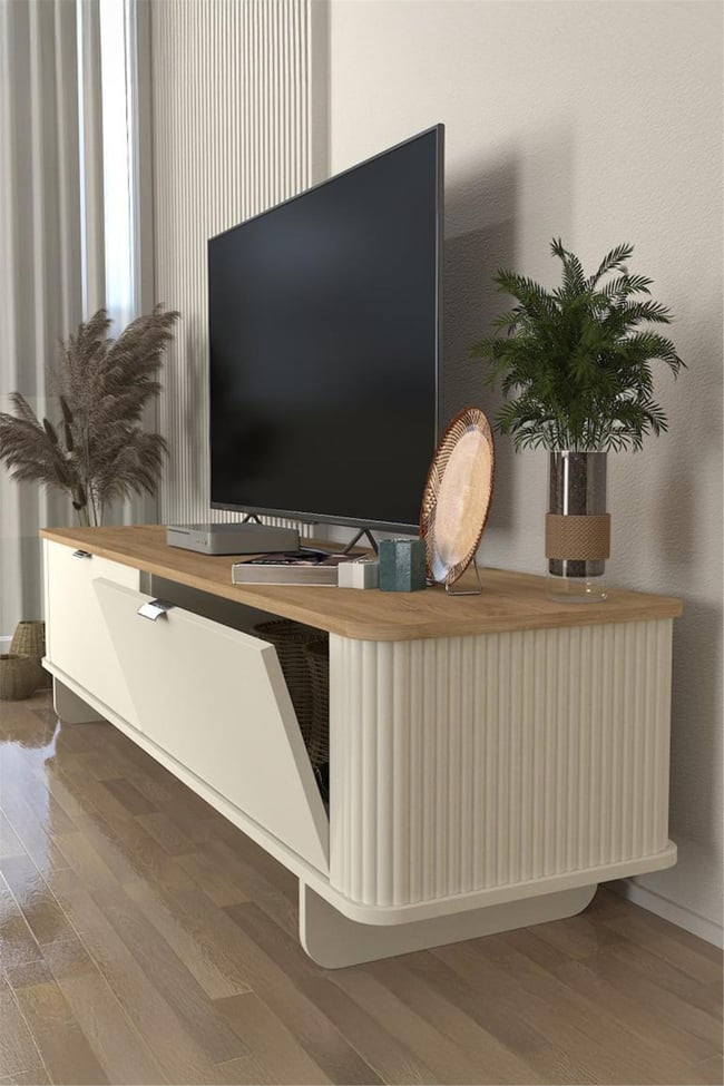 Dekorister Bohema Tv Sehpası Aytaşı - Sepet 180cm