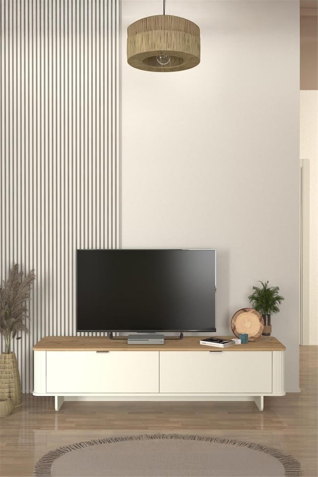 Dekorister Bohema Tv Sehpası Aytaşı - Sepet 180cm