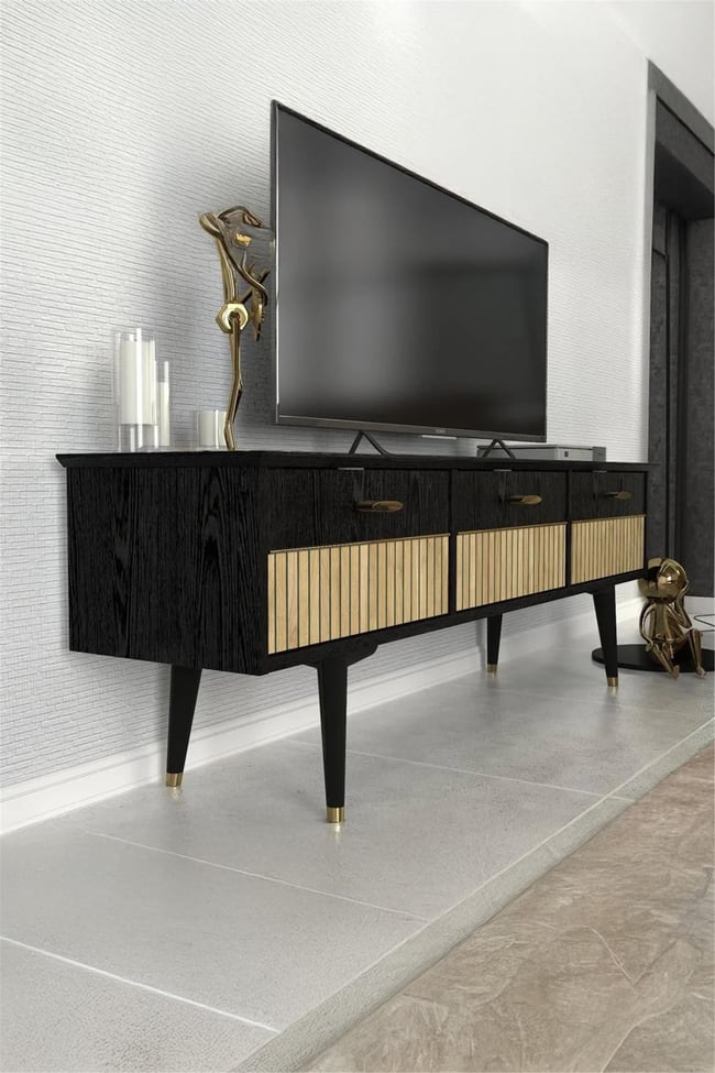 Dekorister Bolea Tv Stand Senkronsiyah - Bona