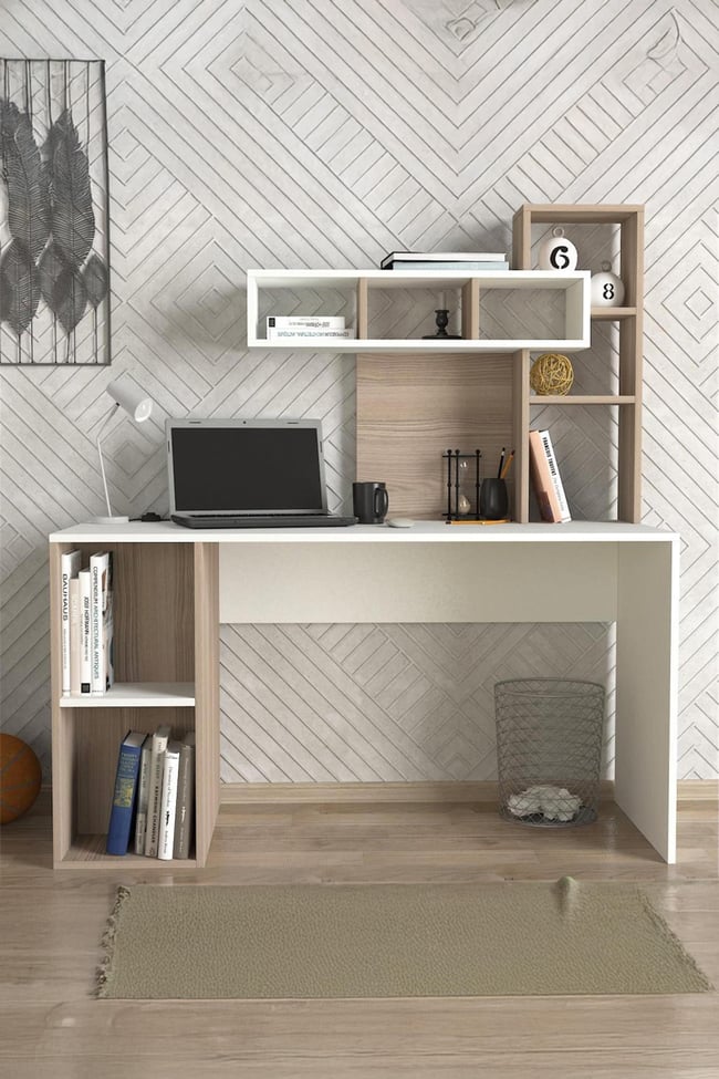 Dekorister Coral Çalışma Masası BeyazCordoba