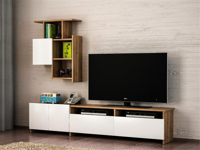 Dekorister Mariposa Tv Ünitesi CevizBeyaz