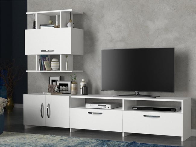 Dekorister Neva Tv Ünitesi Beyaz