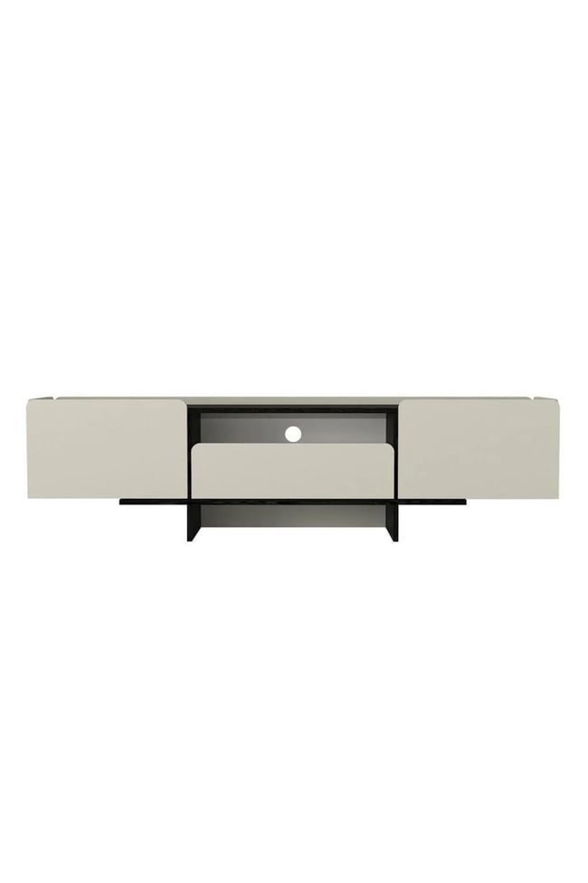 Dekorister Rogan Tv Stand Kumtaşı - Senkronsiyah