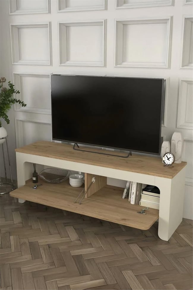 Dekorister Ruby Tv Sehpası Kumtaşı - Sepet