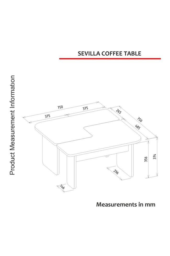 Dekorister Sevilla Orta Sehpa Kumtaşı - Traverten