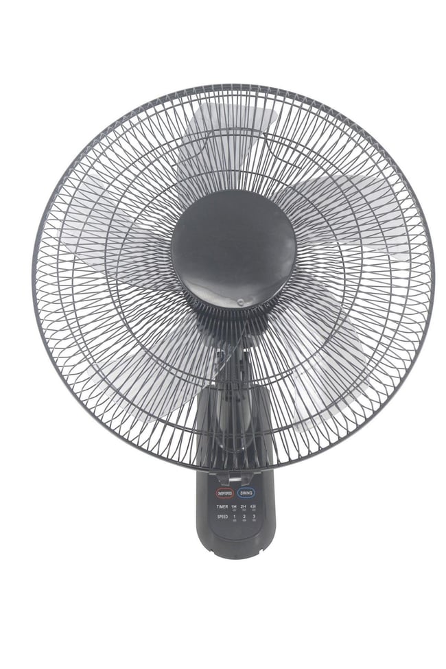 DLC Duvar Vantilatörü Kumandalı Siyah 50 Watt (FW-40-019RBK)