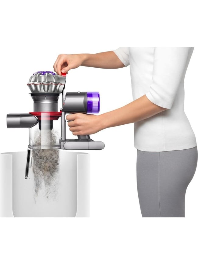 Dyson V8 Kablosuz Dikey Şarjlı Süpürge Gümüş Nikel