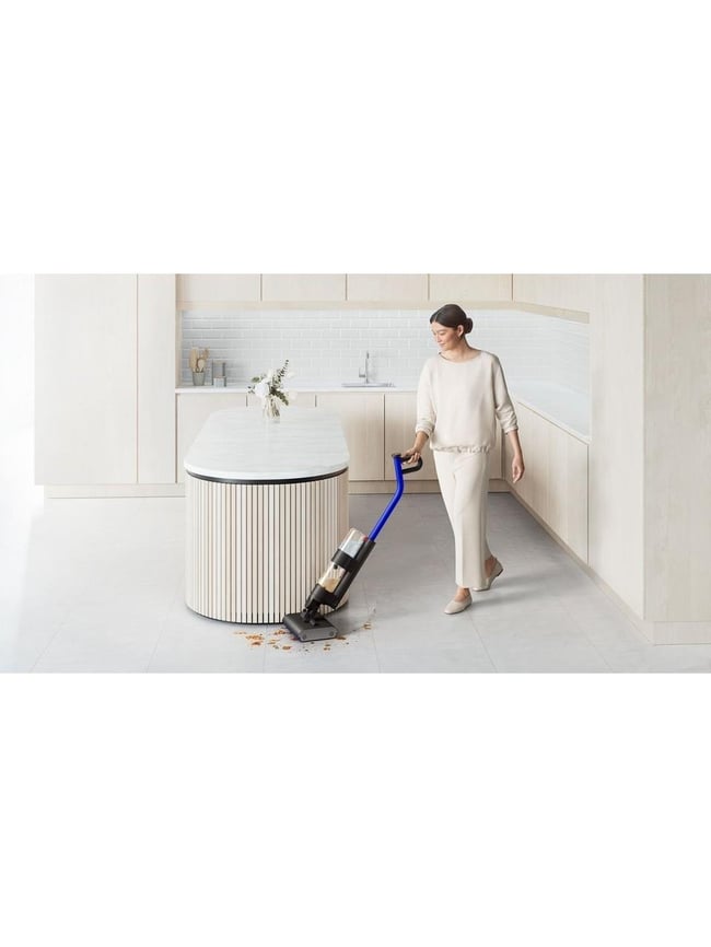 Dyson WashG1™ (Parlak Mavi / Mat Siyah) Islak Kuru Dike Şarjlı Süpürge