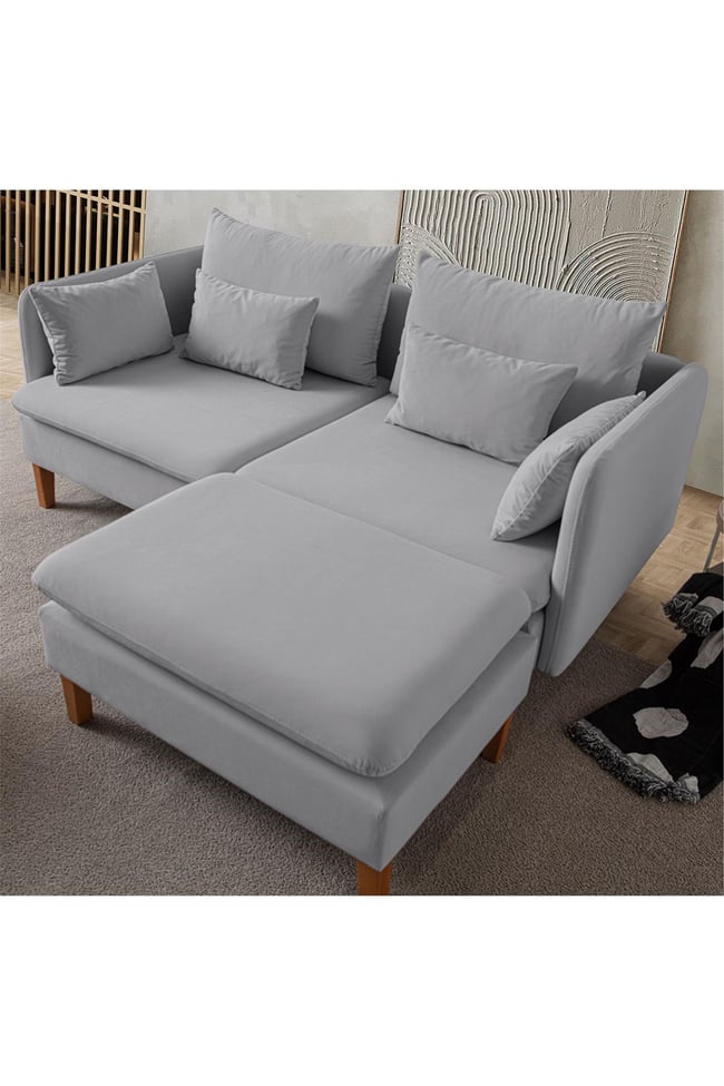 Eymense Flexy Mini Köşe Takımı Gri