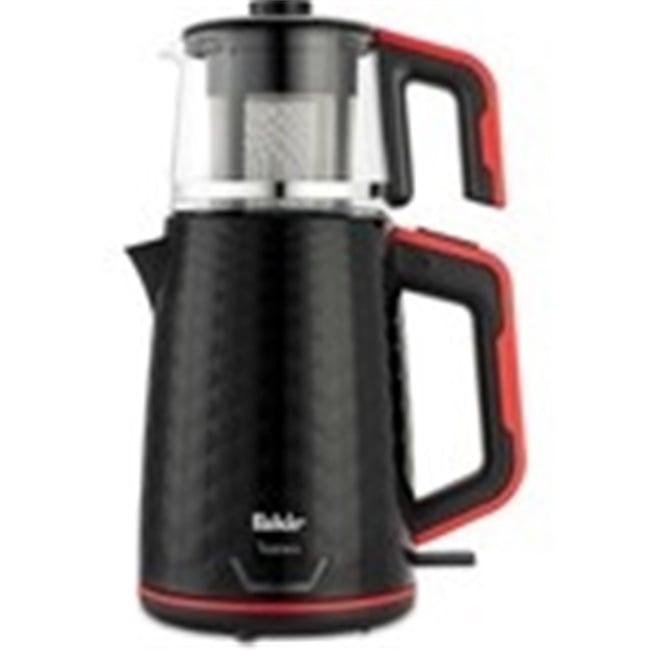 Fakir Tastea Çay Makinesi Siyah Kırmızı