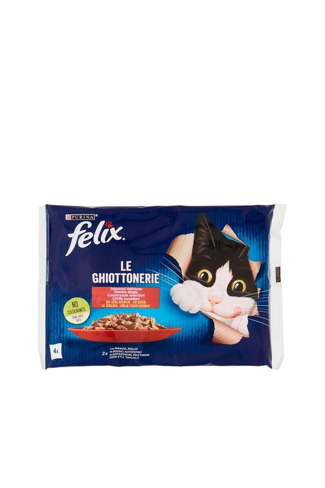 FELIX 4*85 GR KEDI MAMASI SIGIR ETLI POUCH