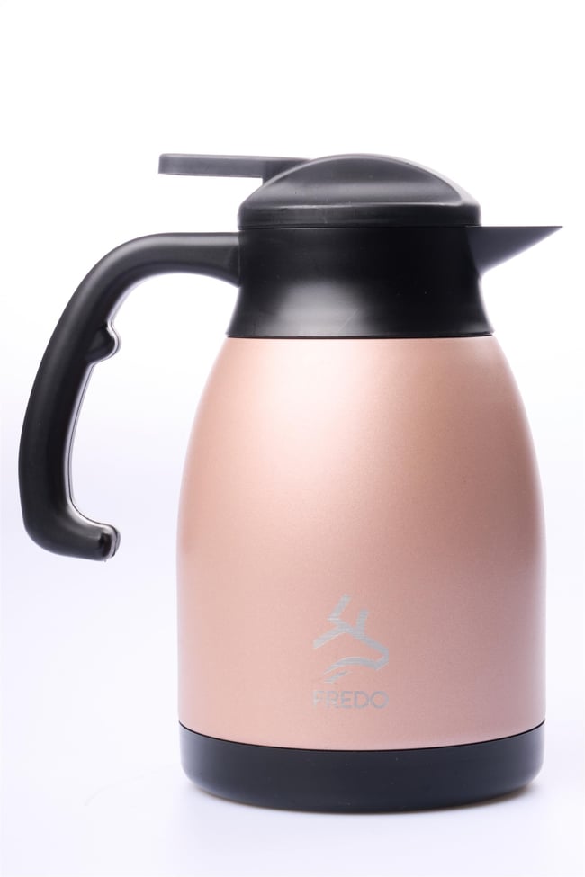 Fredo Big Therm 1.5L Çelik Termos Mat Rose