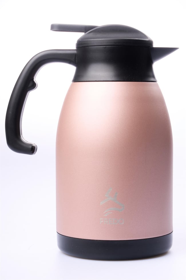 Fredo Big Therm 2L Çelik Termos Mat Rose