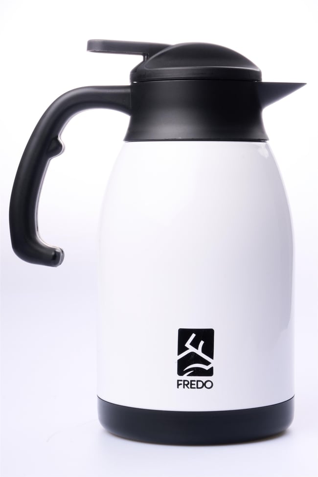 Fredo Big Therm 2L Çelik Termos Parlak Beyaz