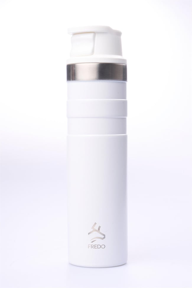 Fredo Comfort Therm 600Cc Çelik Termos Parlak Beyaz